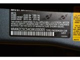 2016 Countryman Color Code for Park Lane Edition Earl Gray Metallic - Color Code: C2F