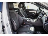 2016 Mercedes-Benz C 450 AMG Sedan Black/Dinamica w/Red Accent Interior