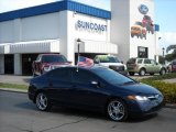 2008 Royal Blue Pearl Honda Civic LX Sedan #10787345