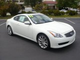 2008 Ivory Pearl White Infiniti G 37 Journey Coupe #10776936