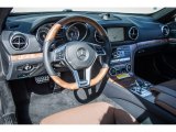 2016 Mercedes-Benz SL 400 Roadster Nut Brown/Black Nappa Interior