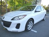 2013 Crystal White Pearl Mica Mazda MAZDA3 i SV 4 Door #108190016