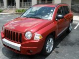 2009 Inferno Red Crystal Pearl Jeep Compass Limited #10787310