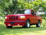 1993 Red Ford F150 SVT Lightning #10791612