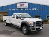 2016 Oxford White Ford F550 Super Duty XL Crew Cab Chassis Utility #108205259