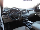 2016 Kia Sorento EX V6 AWD Stone Beige Interior