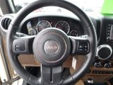2012 Jeep Wrangler Sahara 4x4 Steering Wheel