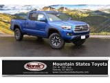 2016 Blazing Blue Pearl Toyota Tacoma TRD Off-Road Double Cab 4x4 #108230468