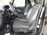 2016 Jeep Wrangler Unlimited Rubicon 4x4 Black Interior