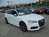 2016 Audi S3 Glacier White Metallic