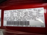 2012 Tacoma Color Code for Barcelona Red Metallic - Color Code: 3R3