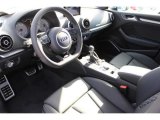 2016 Audi S3 2.0T Prestige quattro Black Interior