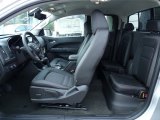 2016 GMC Canyon SLE Extended Cab 4x4 Jet Black Interior