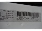 2016 Charger Color Code for Bright White - Color Code: PW7