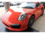 Lava Orange Porsche 911 in 2016