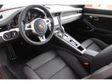 2016 Porsche 911 Turbo S Coupe Black Interior
