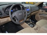 2012 Hyundai Santa Fe GLS Beige Interior