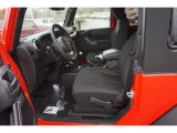 2016 Jeep Wrangler Sport Black Interior