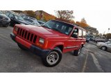 2000 Jeep Cherokee Sport 4x4 Front 3/4 View