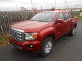 Copper Red Metallic GMC Canyon in 2016