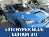 2016 Subaru WRX STI HyperBlue Limited Edition