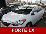 2016 Snow White Pearl Kia Forte LX Sedan #108353459