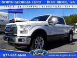 2015 White Platinum Tricoat Ford F150 King Ranch SuperCrew 4x4 #108353427