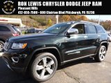 2015 Black Forest Green Pearl Jeep Grand Cherokee Limited 4x4 #108375072