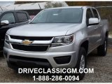 2016 Silver Ice Metallic Chevrolet Colorado WT Crew Cab 4x4 #108375120