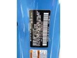 2016 Subaru BRZ HyperBlue Limited Edition Info Tag