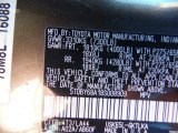 2008 Sequoia Color Code for Pyrite Gray Mica - Color Code: 4T3