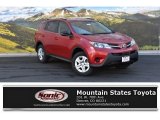 2015 Barcelona Red Metallic Toyota RAV4 LE #108435394