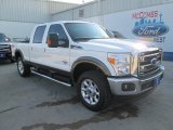 2016 Oxford White Ford F250 Super Duty Lariat Crew Cab 4x4 #108435533