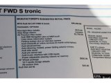 2016 Audi A6 2.0 TFSI Premium Plus Window Sticker