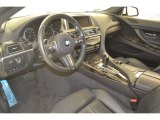 2014 BMW 6 Series 650i Coupe Black Interior