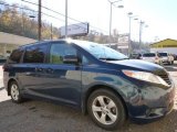 2011 South Pacific Blue Pearl Toyota Sienna LE #108435888