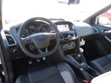 2016 Ford Focus ST Charcoal Black/Smoke Storm Partial Recaro Leather Interior