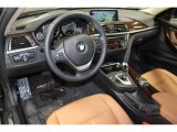 2015 BMW 3 Series ActiveHybrid 3 Saddle Brown Interior