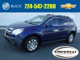 2010 Navy Blue Metallic Chevrolet Equinox LT AWD #108472415