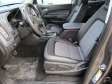 2016 Chevrolet Colorado Z71 Crew Cab Jet Black Interior