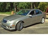 2005 Mercedes-Benz C 55 AMG Sedan Front 3/4 View
