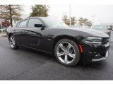 Pitch Black Dodge Charger in 2016