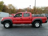 Barcelona Red Metallic Toyota Tacoma in 2015