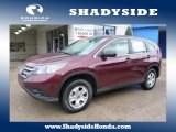 2014 Basque Red Pearl II Honda CR-V LX AWD #108506103