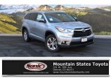 2015 Silver Sky Metallic Toyota Highlander XLE AWD #108537359