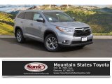 2015 Silver Sky Metallic Toyota Highlander XLE AWD #108537358