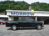 2005 Polo Green Metallic GMC Canyon SLE Crew Cab 4x4 #10832744