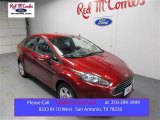2016 Ruby Red Metallic Ford Fiesta SE Sedan #108572584
