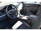 2016 Toyota Camry Hybrid SE Black Interior