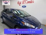 2016 Kona Blue Metallic Ford Fiesta SE Sedan #108572576